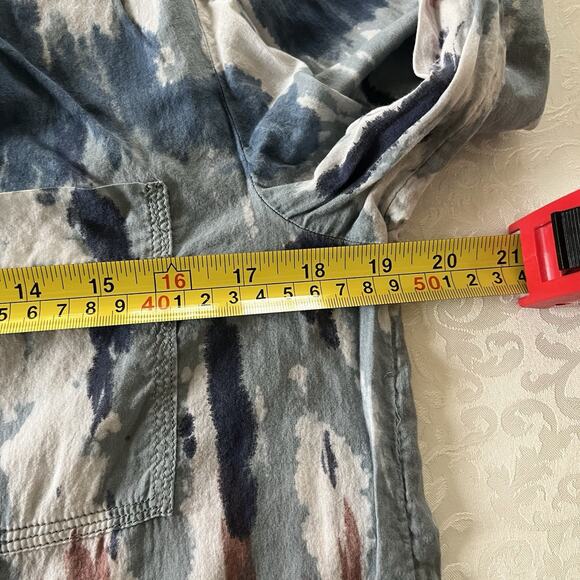 Anthropologie Pilcro Shirt Womens Size XS Tie Dye Long Sleeve Button Up - Picture 9 of 11